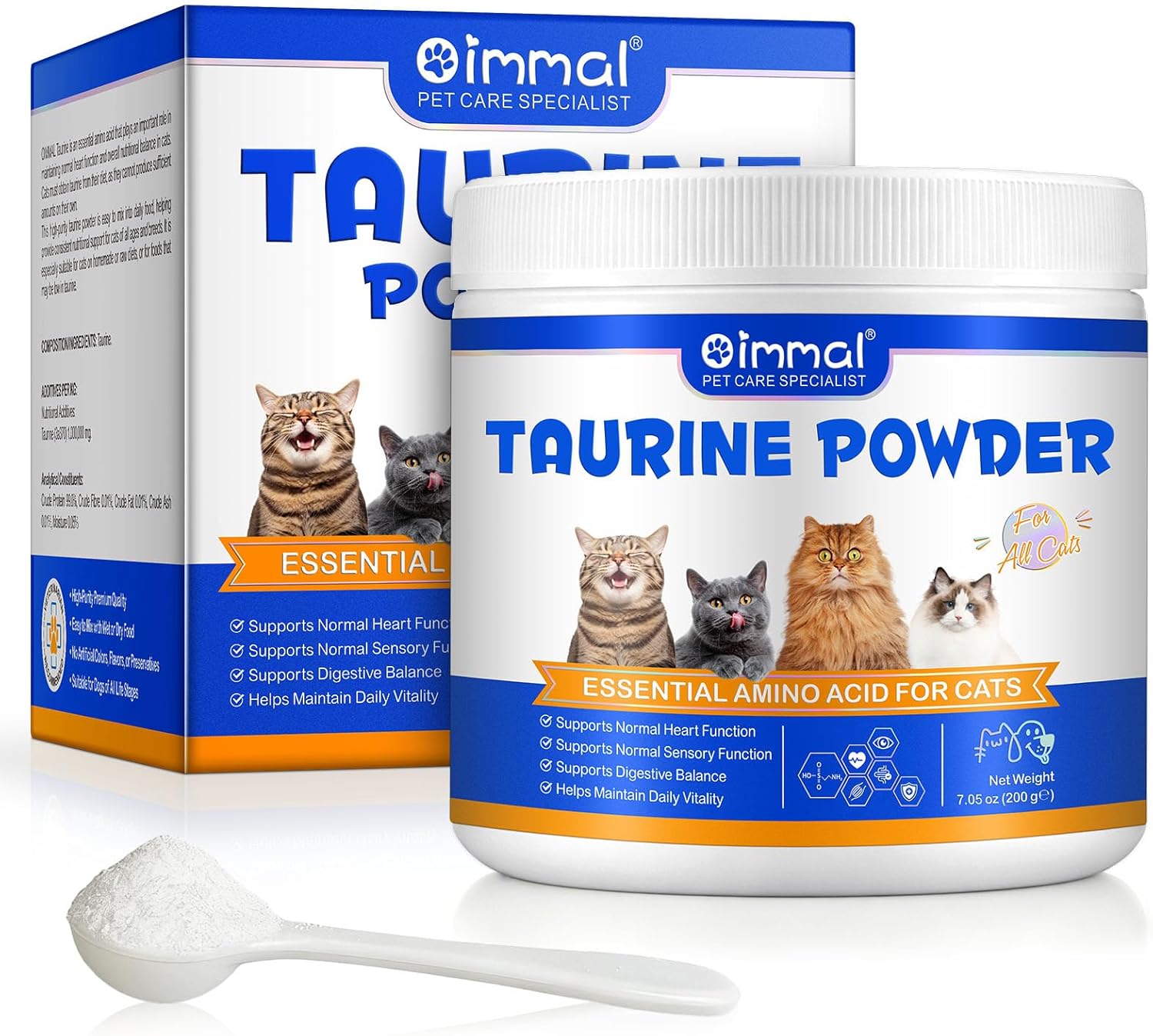 Taurine-for-Cats,-Taurine-Powder-for-Cat-Supports-Heart,-Skin-&-Coat,-Vision-384