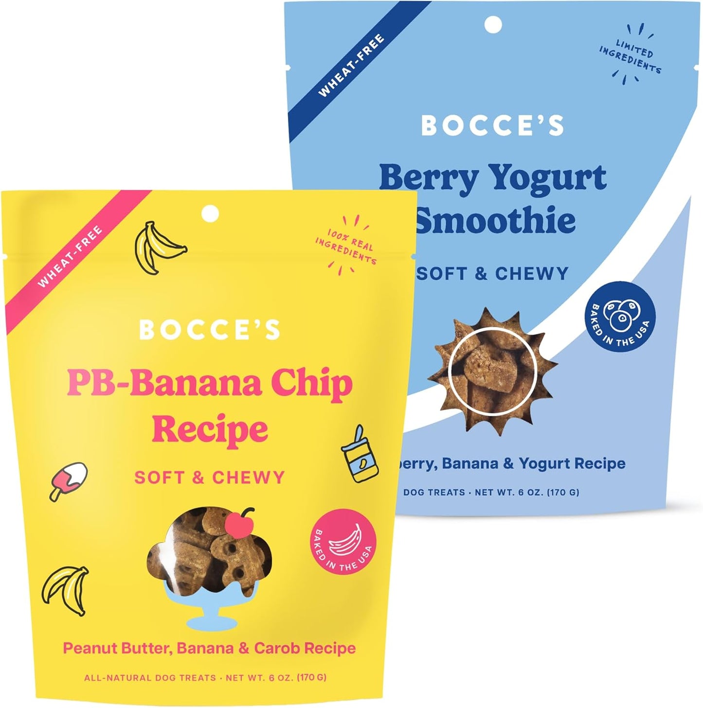 Bocce's-Bakery-PB-Banana-Chip-+-Berry-Smoothie-Dog-Treat-Bundle-Natural,-1693