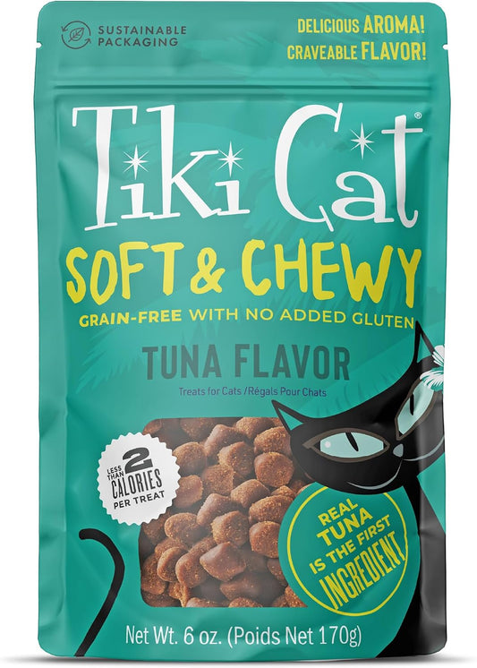 Tiki-Cat-Soft-&-Chewy-Treats,-Tuna-Flavor,-3-Calories-Per-Treat-with-Grain-Free-492