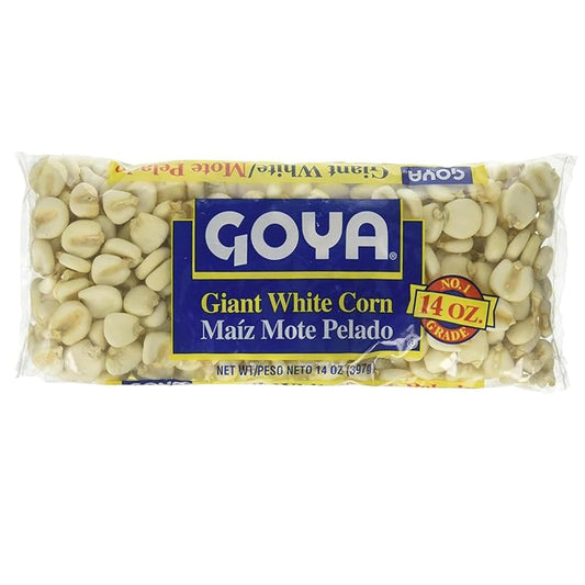 Maíz-blanco-gigante-de-Goya,-Hominio-blanco-entero,-maíz-granos-429