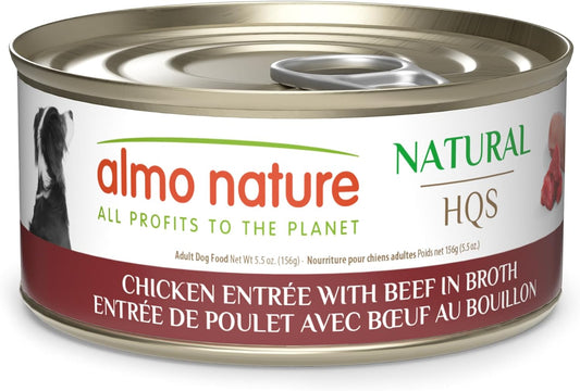 almo-nature-HQS-Natural-Wet-Dog-Food-Chicken-with-Beef-Entree,-Grain-Free,-233