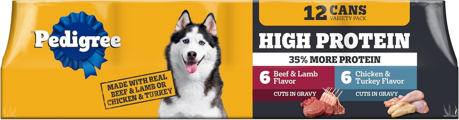 Pedigree-High-Protein-Wet-Dog-Food,-Adult-Soft-Canned-Dog-Food-Variety-Pack,-2177