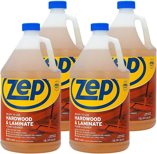 Zep-Hardwood-&-Laminate-Floor-Cleaner,-Brown,-128-fl-oz-2963