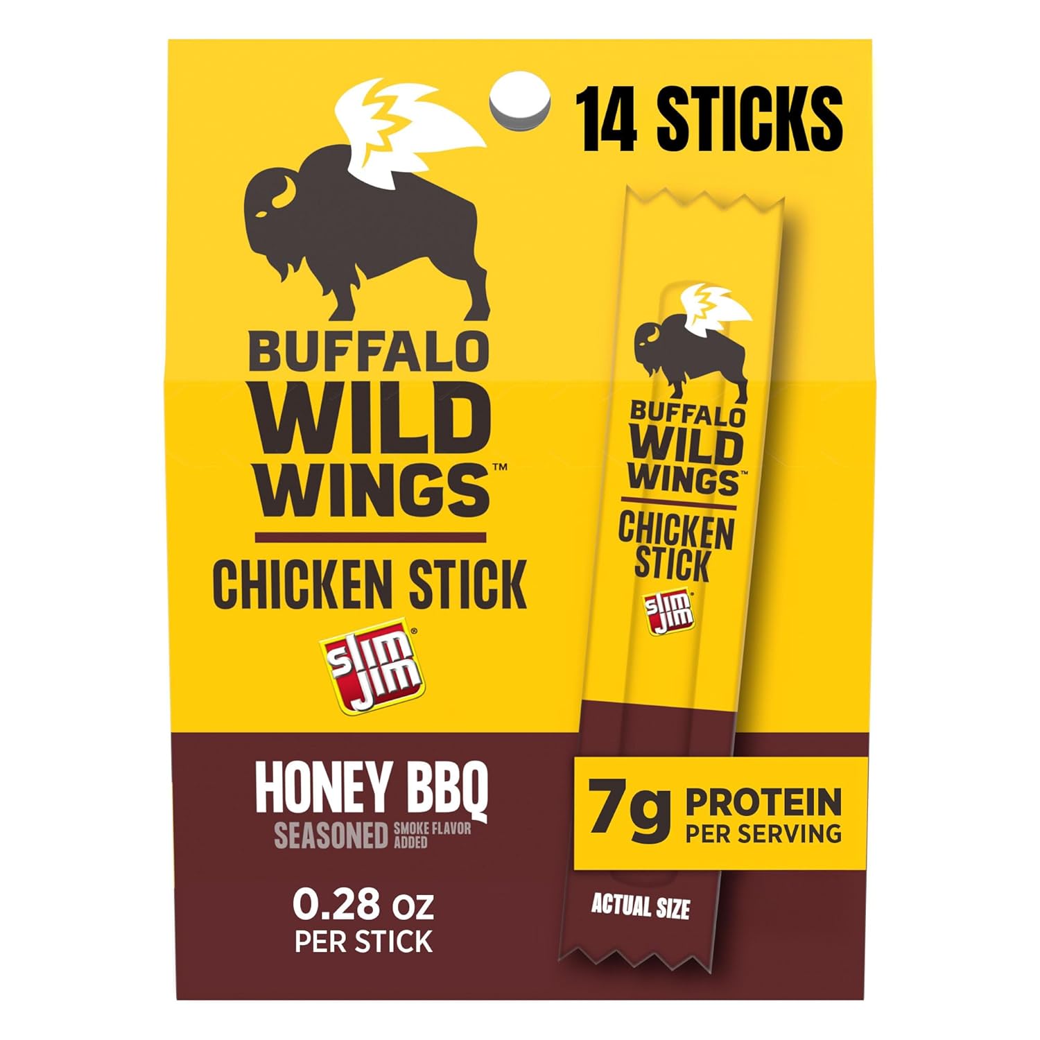 Slim-Jim-Chicken-Jerky-Sticks-Buffalo-Wild-Wings-Honey-BBQ-0.28oz--14ct----1719