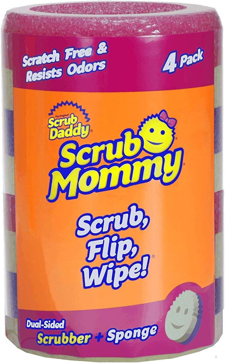 Scrub-Daddy,-Scrub-Mommy---Dual-Sided-Sponge-&-Scrubber,-3788