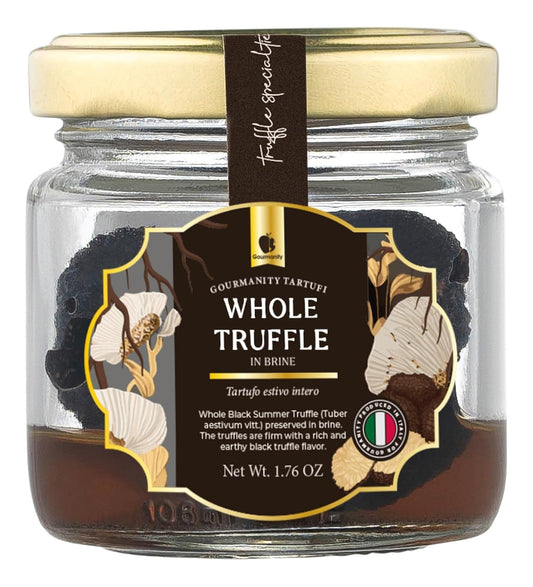 Gourmanity-Whole-Black-Truffles-in-Brine,-Italian-Black-Summer-Truffle-Jar---778