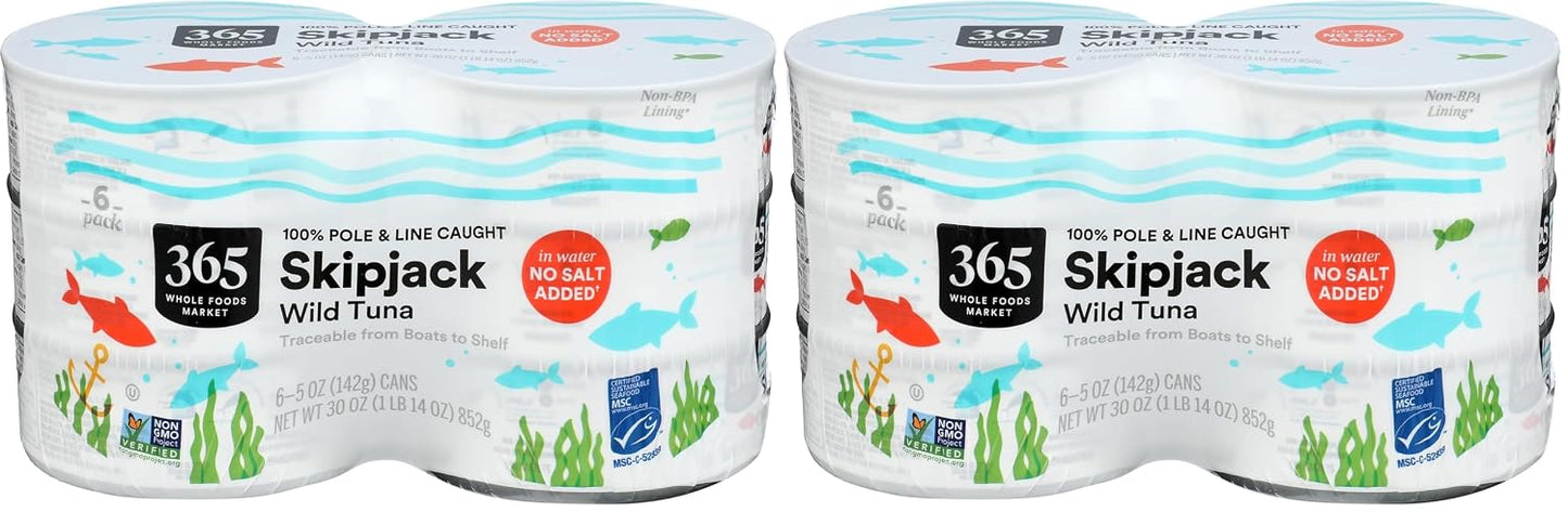 365-by-Whole-Foods-Market,-Skipjack-Tuna-in-Water-No-Salt-Added,-30-585