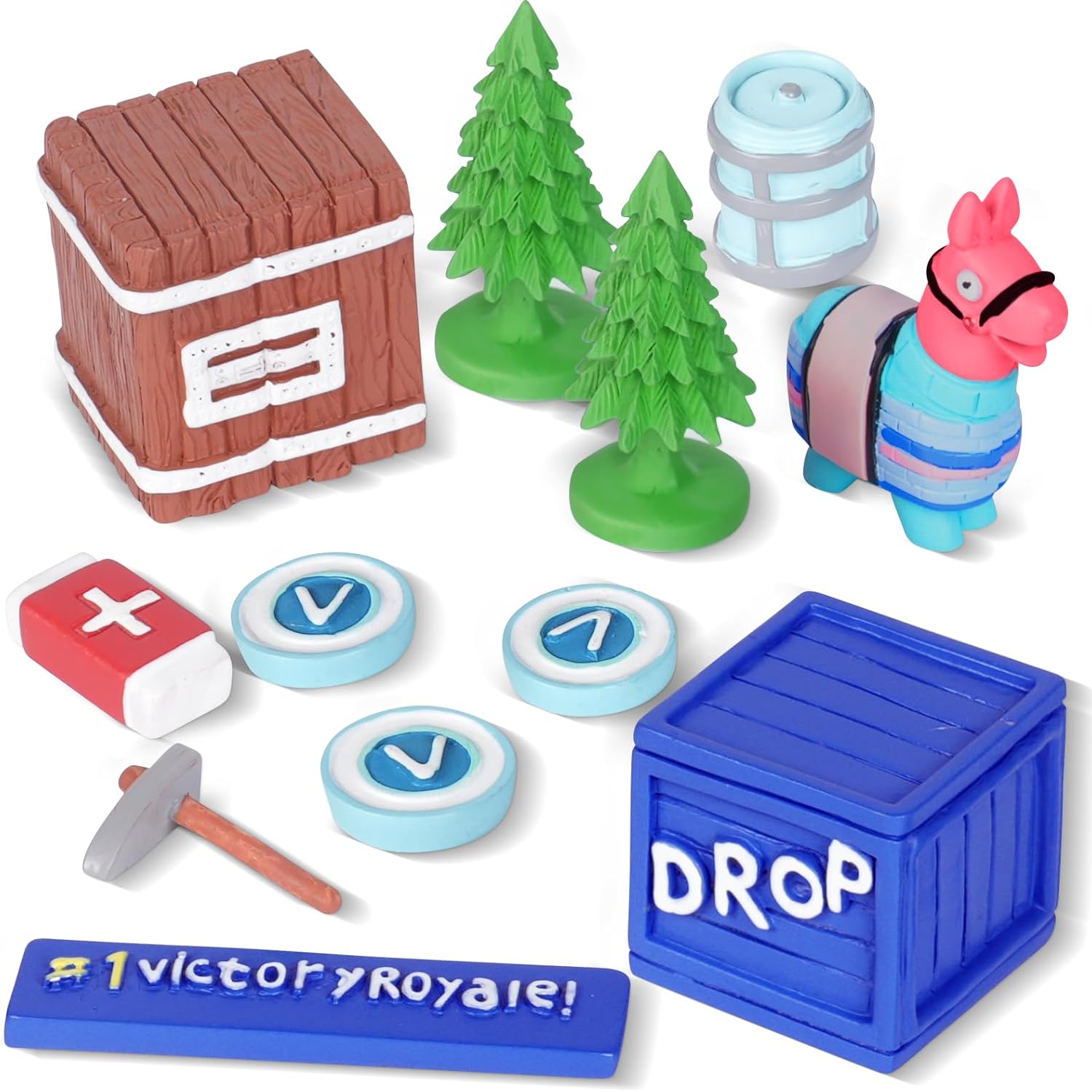 12Pcs/Set-Video-Game-Cake-Toppers-Battle-Royale-4301