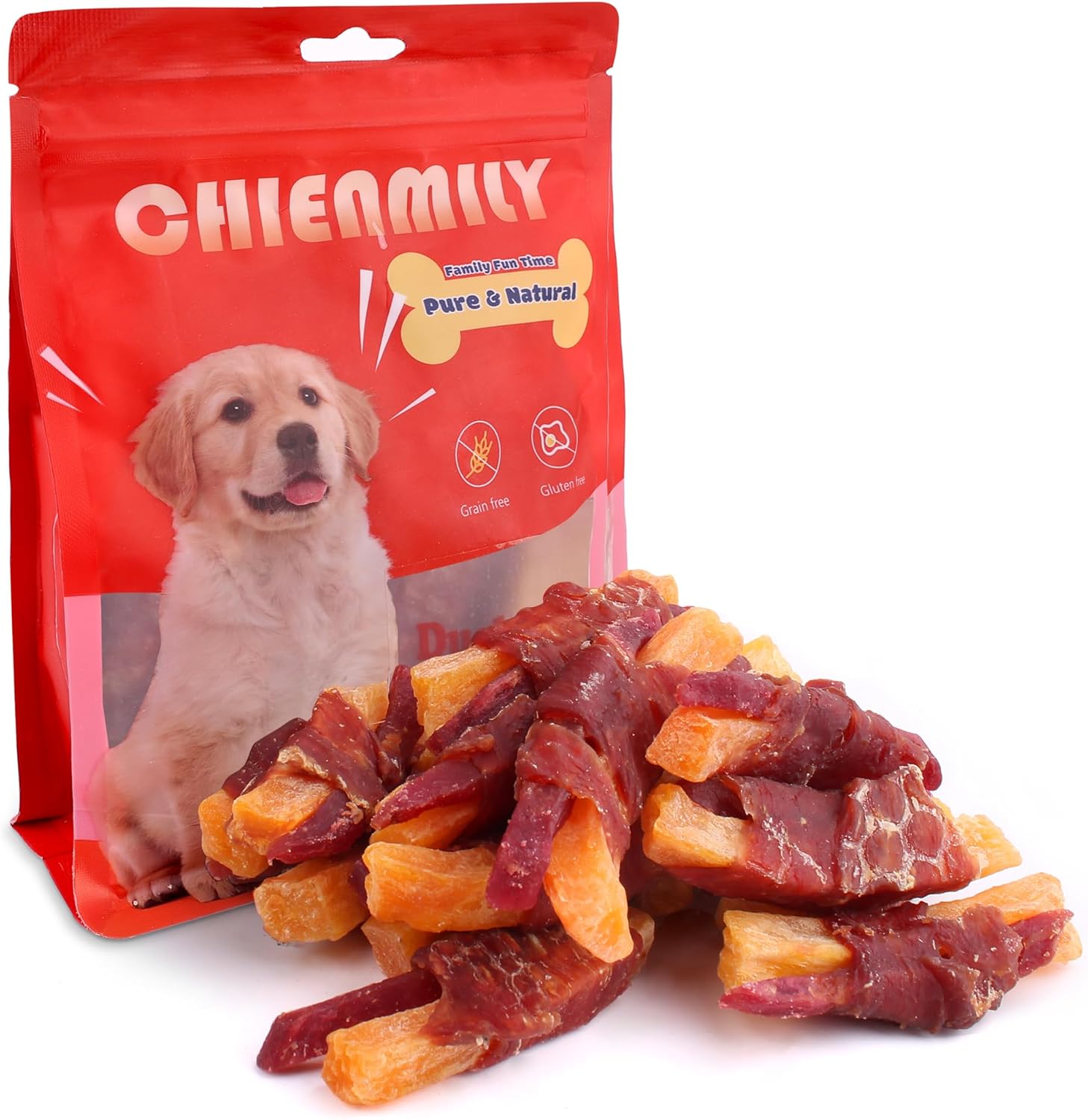 Duck-Wrapped-Double-Sweet-Potato-Dog-Treats–Grain-Free,-Low-Fat-Jerky-Chews-with-Ingredients-322
