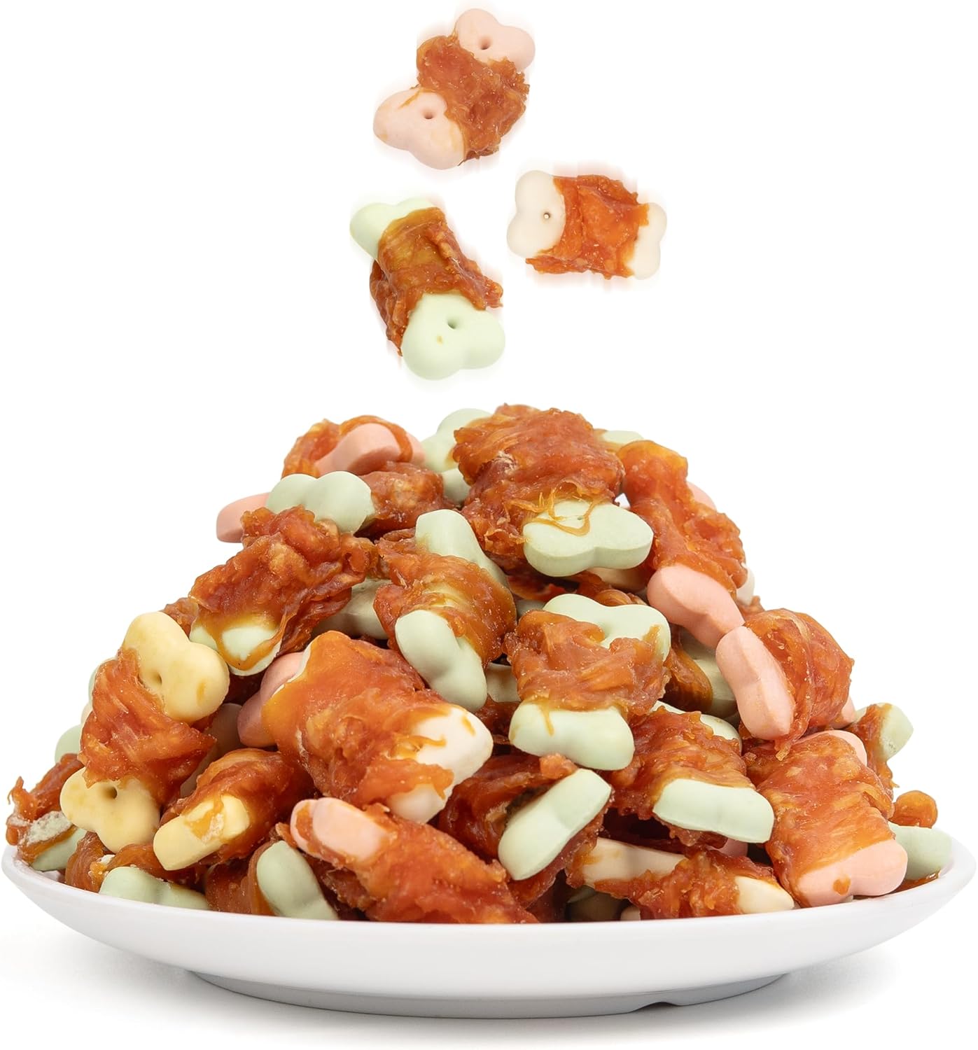 MON2SUN-Dog-Treats,-Mini-Chicken-Wrapped-Biscuits-with-Added-Vitamins,-Healthy-Snacks-2410