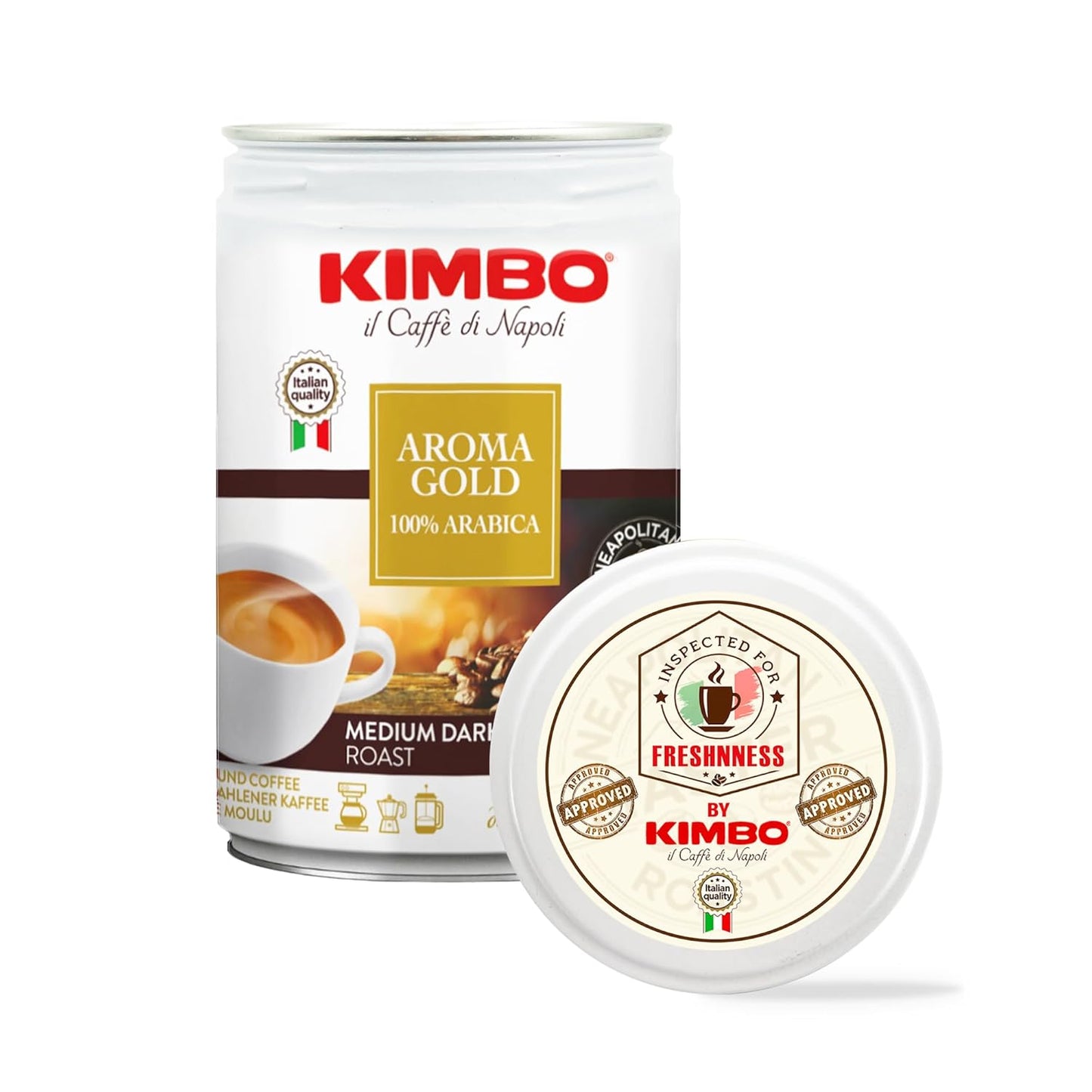 Kimbo-Aroma-Gold-1-Arábica-|-Café-molido-|-Tostado-oscuro-|1906