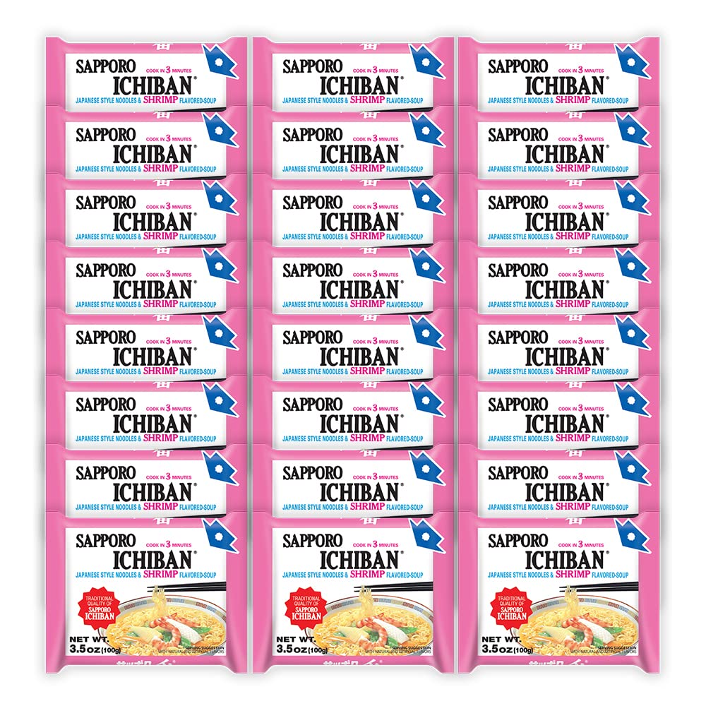 [SAPPORO-ICHIBAN]-Fideos-Ramen,-sabor-a-camarón,-fideos-instantáneos-japoneses--de-369