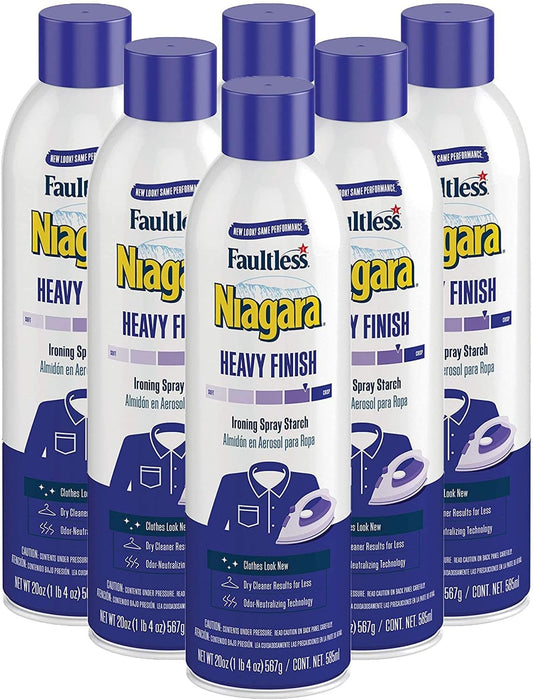Heavy-Starch-Spray-(20-oz,-6-Pack)---Niagara-Heavy-Finish-3339