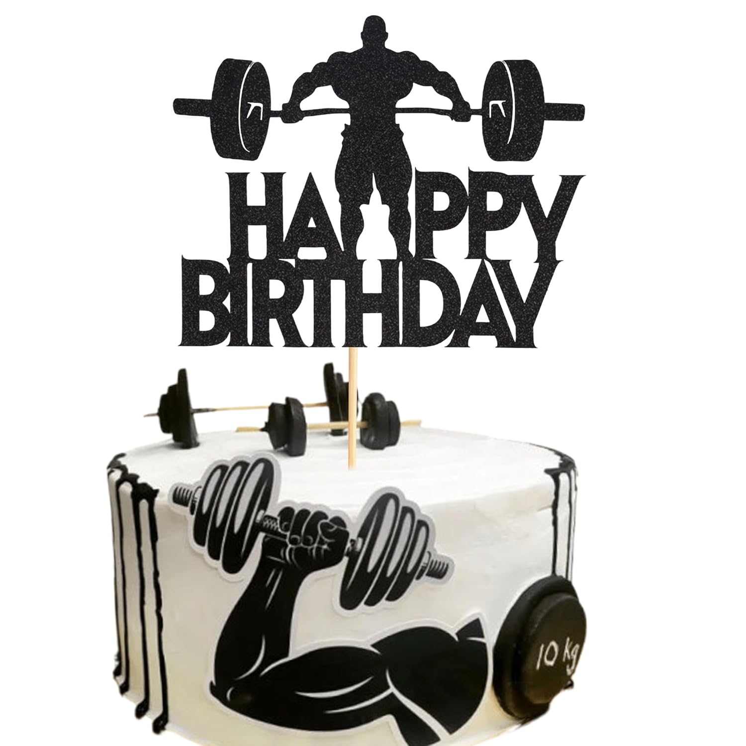 Arthsdite-1Pc-Fitness-Cake-Topper---Gym-359