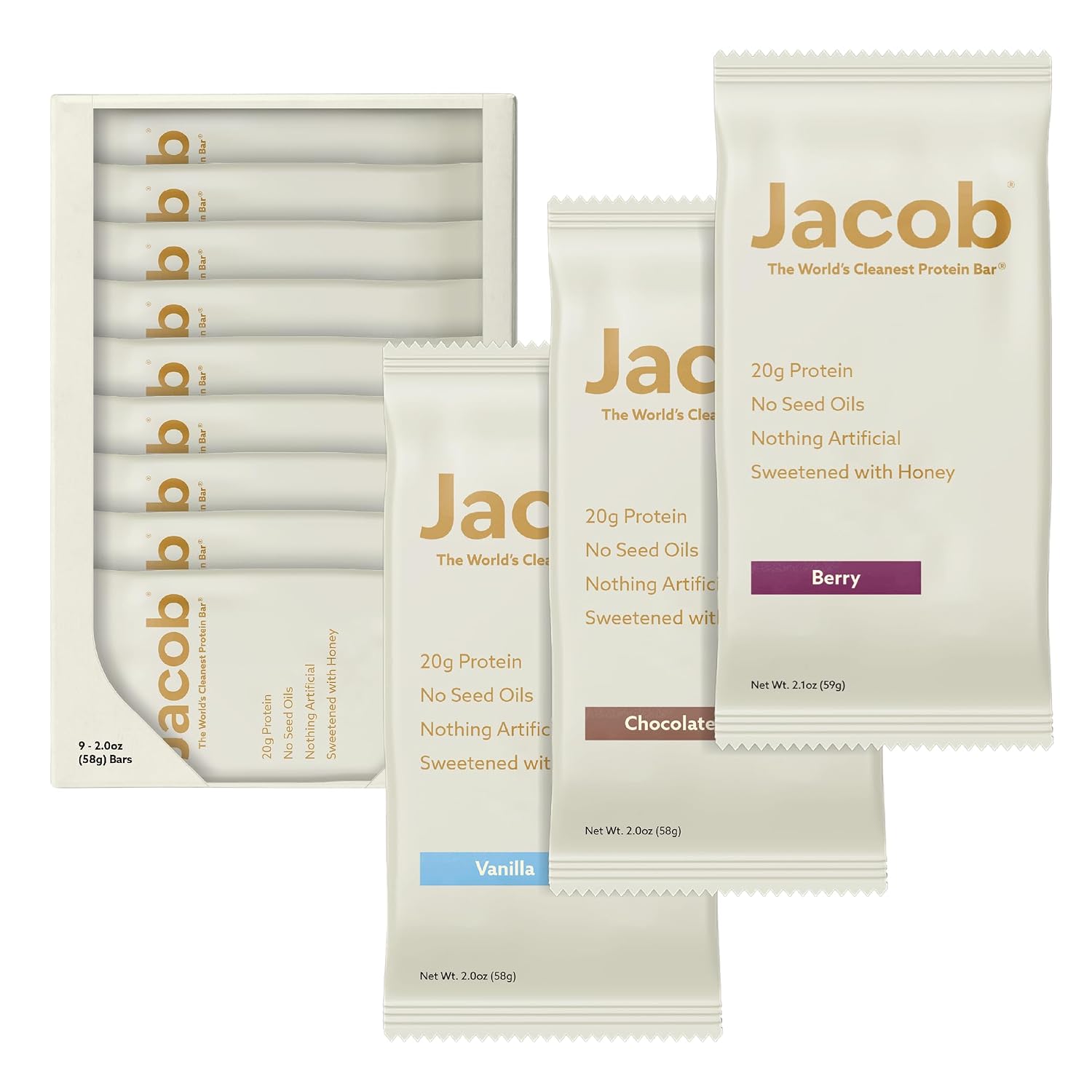 Jacob-Bars,-20g-Protein,-Variety-Pack-9pk---Grass-Fed,-Seed-Oil--Free-|-Nothing-Clean-2238