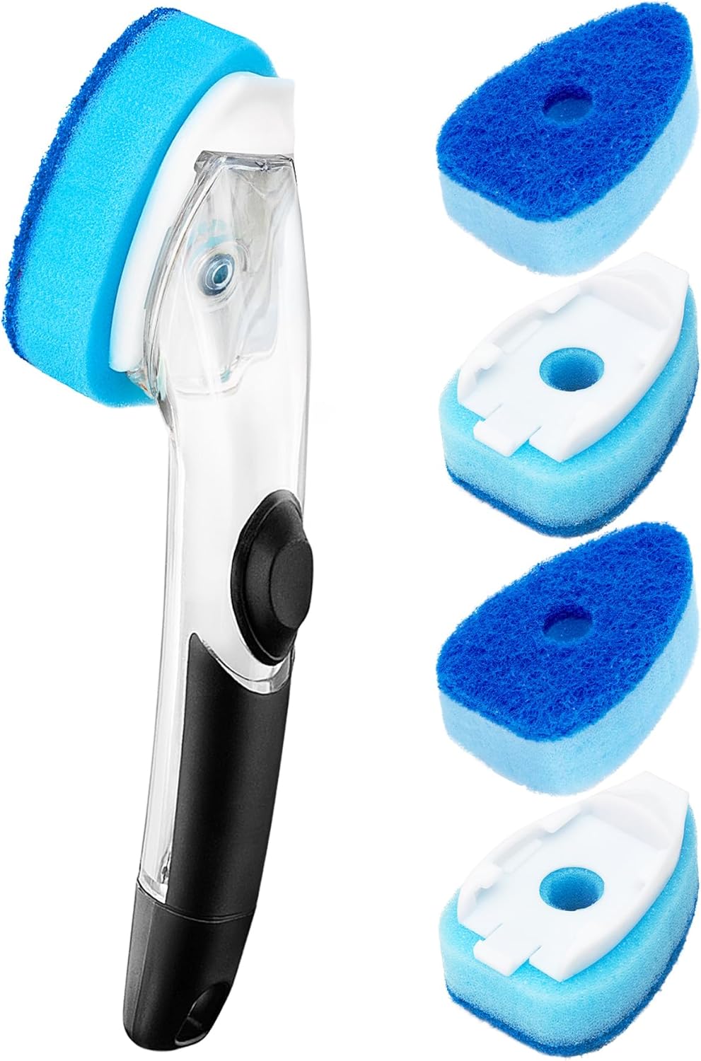 HELIME-Non-Scratch-Dishwand-Handle-Kit-with-5-Refills,-Heavy-705