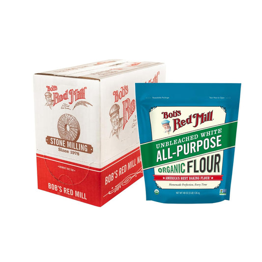 Bob's-Red-Mill-Organic-All-Purpose-Unbleached-Flour,-3-Pound-(Pack-of-384