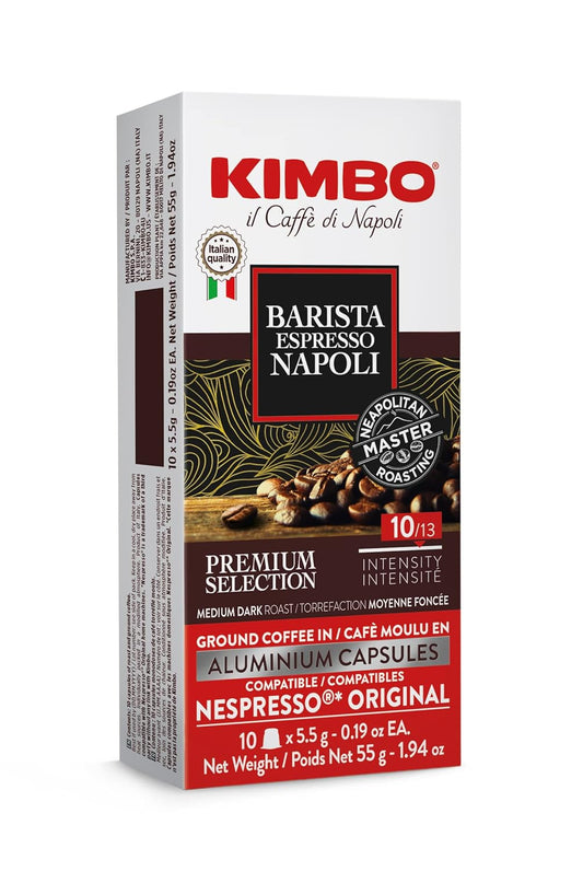 Kimbo-10-Count-Napoli-Capsules-in-Aluminium---Smooth-&-Rich-Italian-Roast-1324