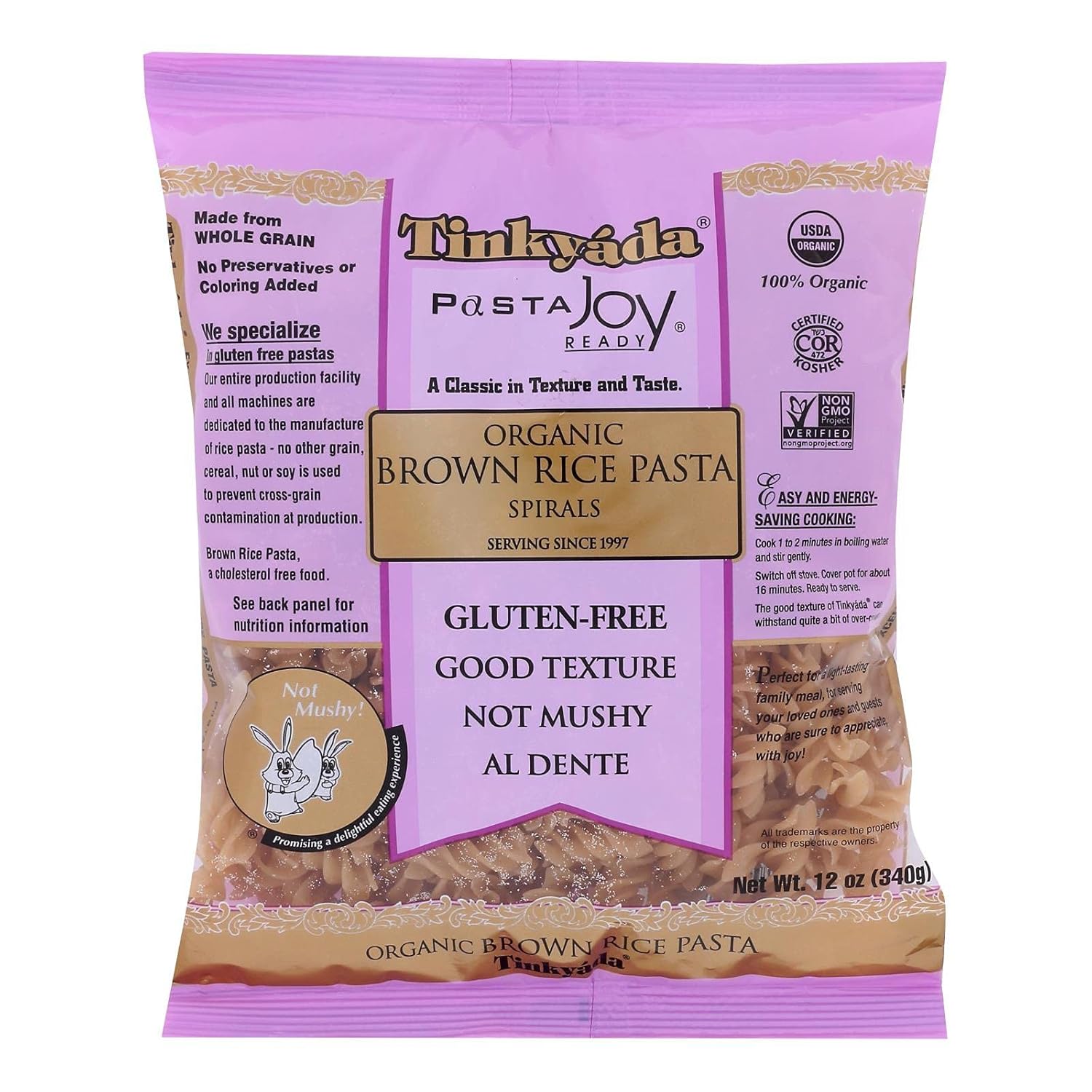 Tinkyada-Organic-Spiral-Brown-Rice-Pasta,-12-Ounce---per-17