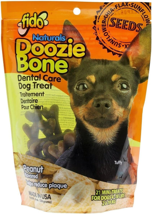 Fido---Doozie-Bones-Dental-Care-Treat-for-Dogs,-Peanut-Flavored,-with-361