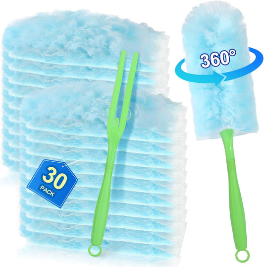 30PCS-Disposable-Dusters-Refills-Compatible-with-Swiffer,Bulk-Heavy-Duty-360-2176