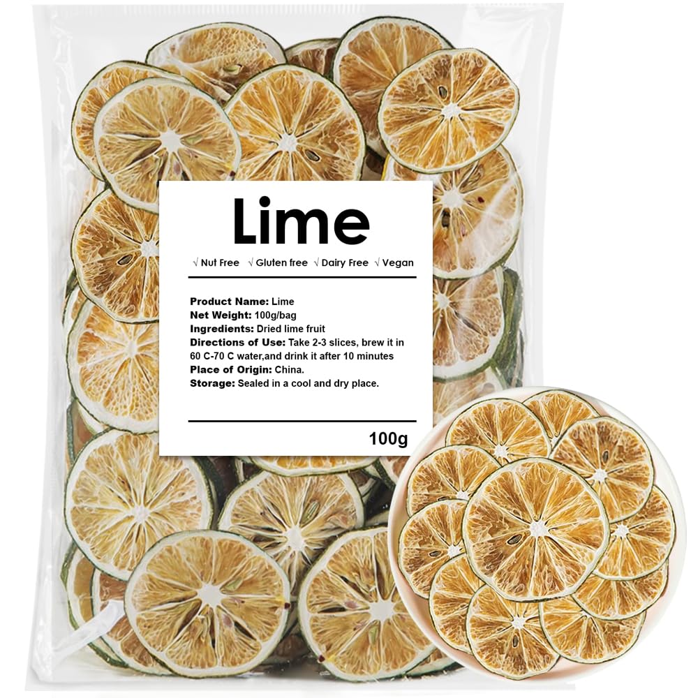 YiLing-3.52oz/100g,-Dehydrated-Dry-Lime-Slices-for-Cocktails-|-1-Natural,--No-Additives,-No-Added-537
