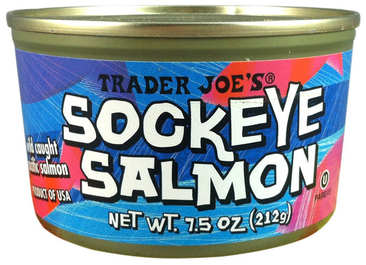 Wild-Caught-Sockeye-Salmon-(Pack-of-3),-7.5-oz-Can---Trader-Joe's-440