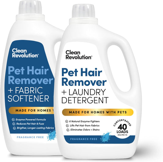 Clean-Revolution-Pet-Hair-Remover-Laundry-System-2-pack:-Laundry-Detergent-+-Fabric-544