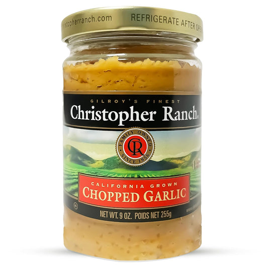 Christopher-Ranch-Chopped-Garlic-in-Olive-Oil,-California-Grown-Fresh,-Ready-to-Use,-Premium-Quality,-666