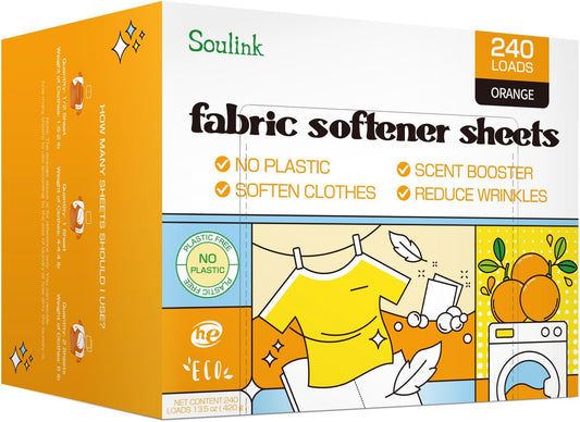 Soulink-Fabric-Softener-Sheets-for-Washing-Machine,-No-Plastic-Jug-Soap-Strips,-37