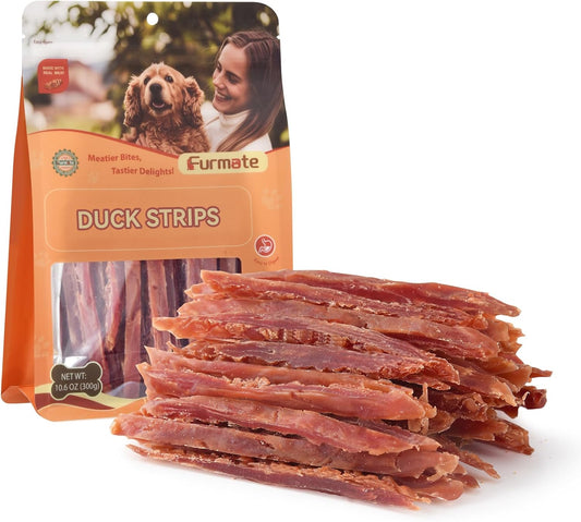 Duck-Jerky-Strips-Dog-Treats,Duck-Breast-Only-Training-Treats-for-Dogs,High-&-1366