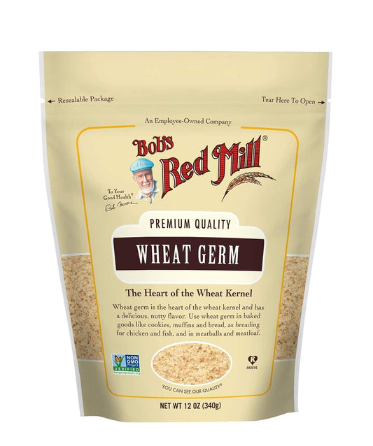 Bob's-Red-Mill-Wheat-Germ,-12oz-(Pack-of-4)---Non-GMO,-493