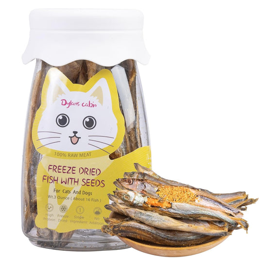 Freeze-Dried-Capelin-Fish---Single-Ingredient-Cat-and-Dog-Treats-Natural-Animal-363
