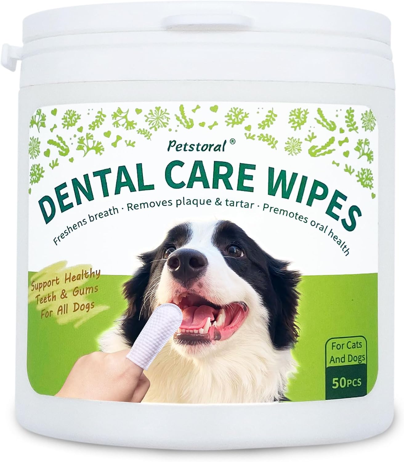 Dental-Care-Wipes-for-Dogs-and-Cats,-50-Count-|-Teeth-and-Gum-830