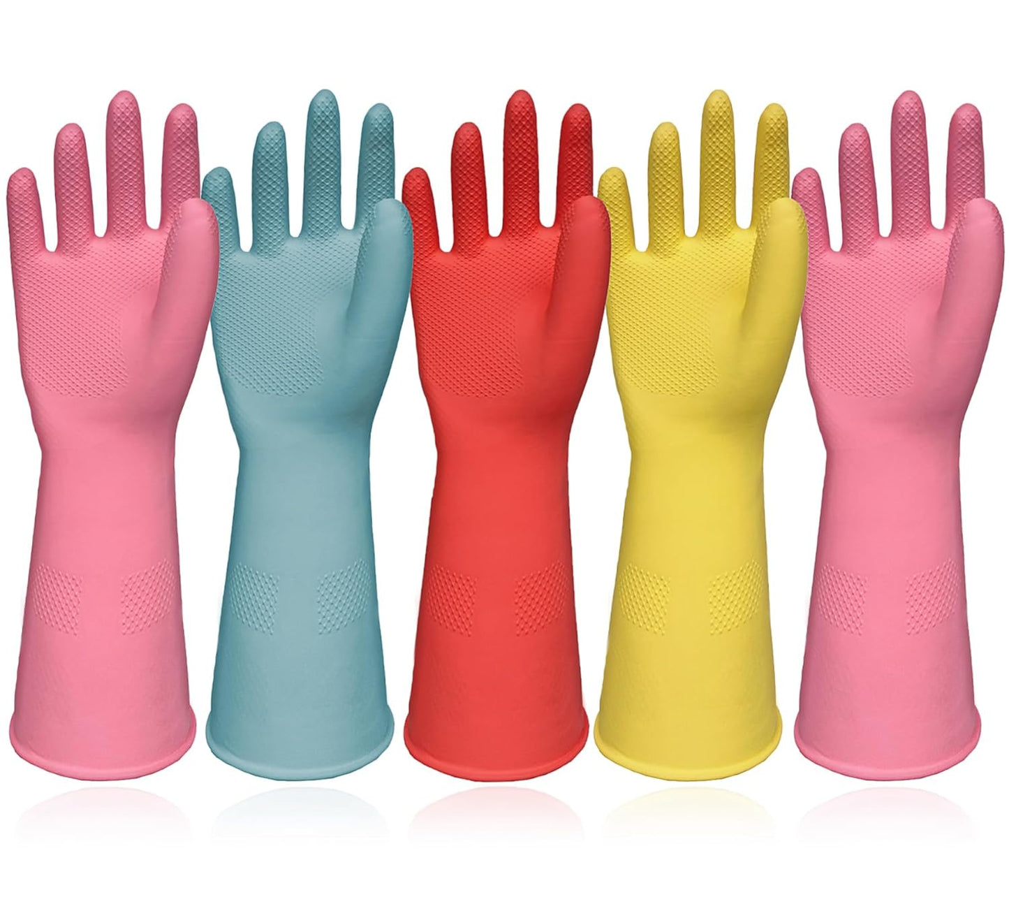 Kitchen-Dishwashing-Gloves---5-Pairs-Colorful-Rubber-Cleaning-Gloves-4299