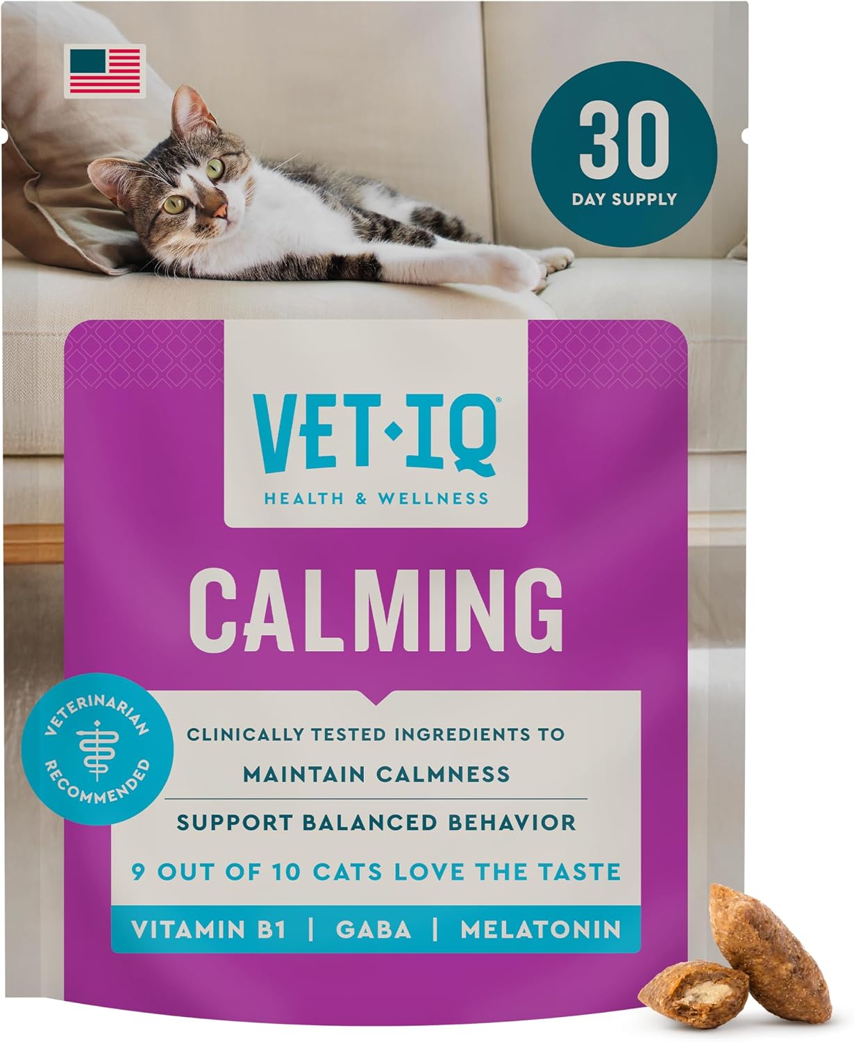 VetIQ-Cat-Calming-Treats-with-Melatonin-for-Stress-Relief,-Organic-Ashwagandha,-and-GABA-1535