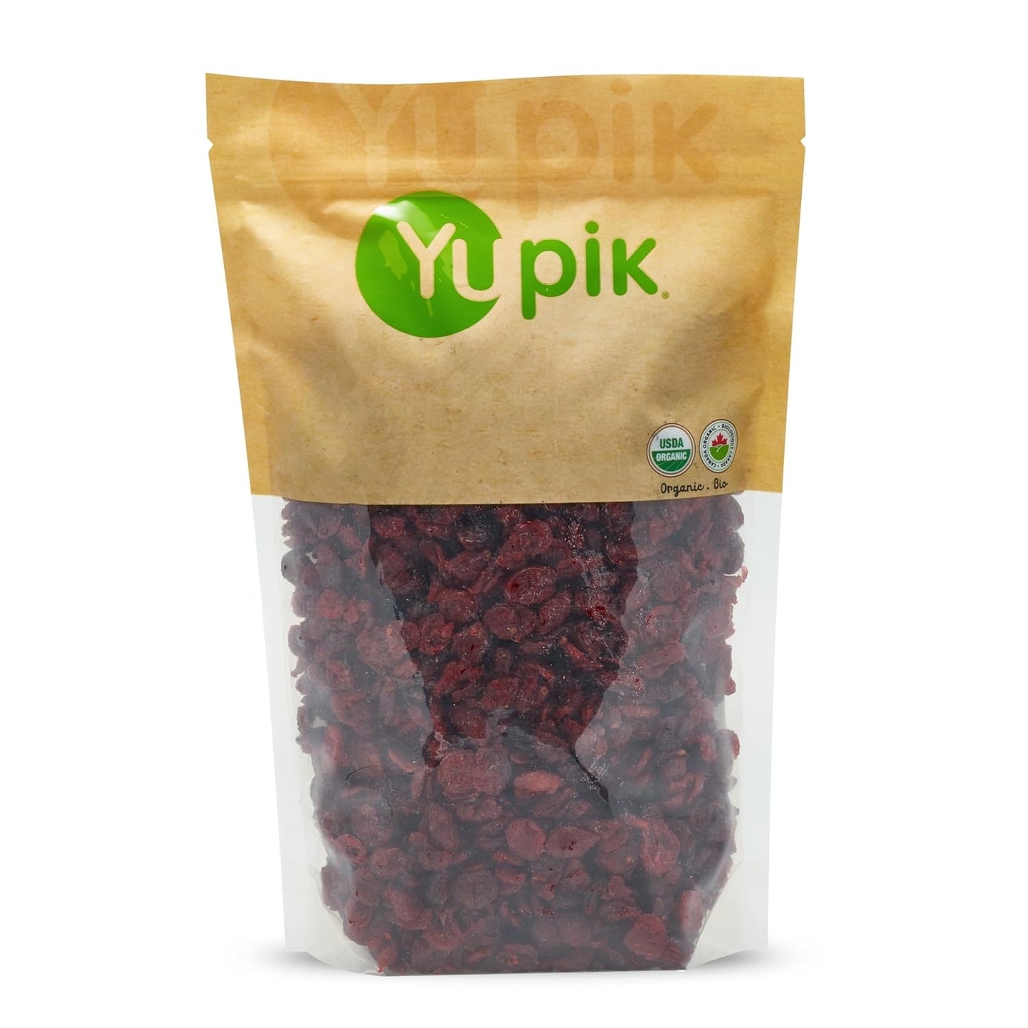 Yupik-Organic-Cranberries,-2.2-lb-(35.2-oz),-Non-GMO,-Gluten-Free,-Kosher,-Vegan,--Sweetened-Dried-Fruits,-&-718