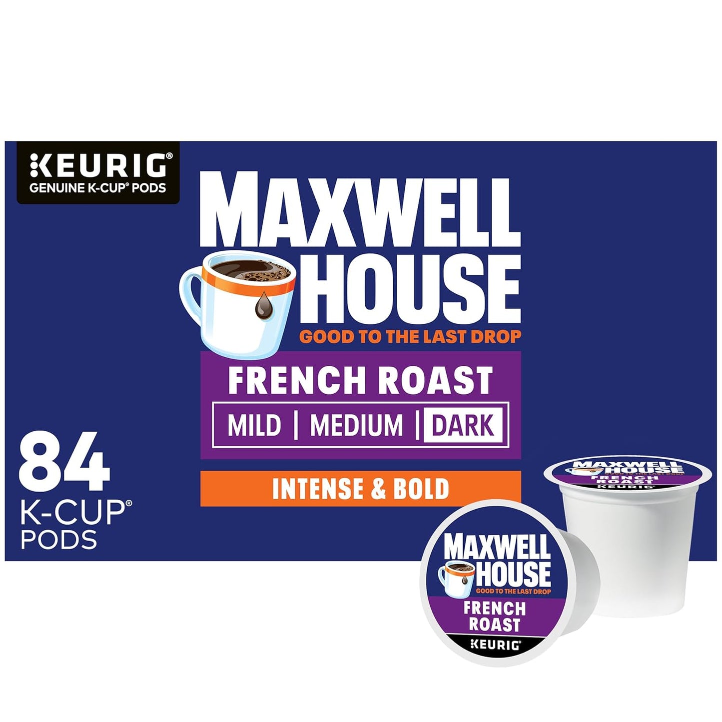 Maxwell-House-French-Roast-Dark-Roast-K-Cup-Coffee-Pods,-84-ct-Box---2634