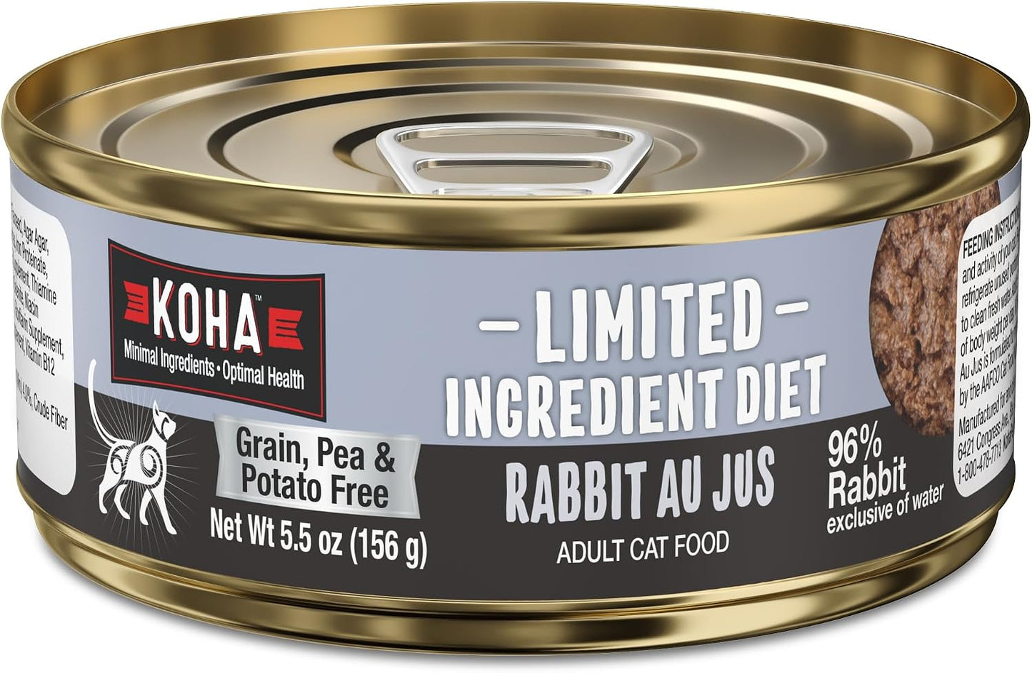 KOHA-Rabbit-Pate-Wet-Cat-Food---Novel-Protein-Limited-Ingredient-Diet---623