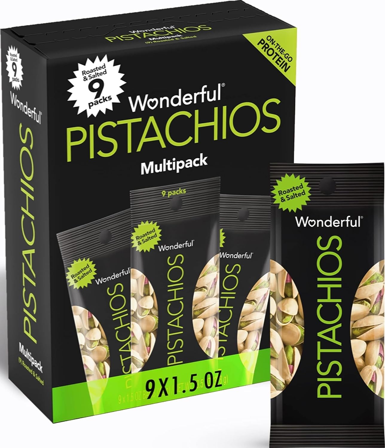 Wonderful-Pistachios-In-Shell,-Roasted-&-Salted-Nuts,-1.5-Ounce-Bag--(Pack-of-9),-Snacks,-1603