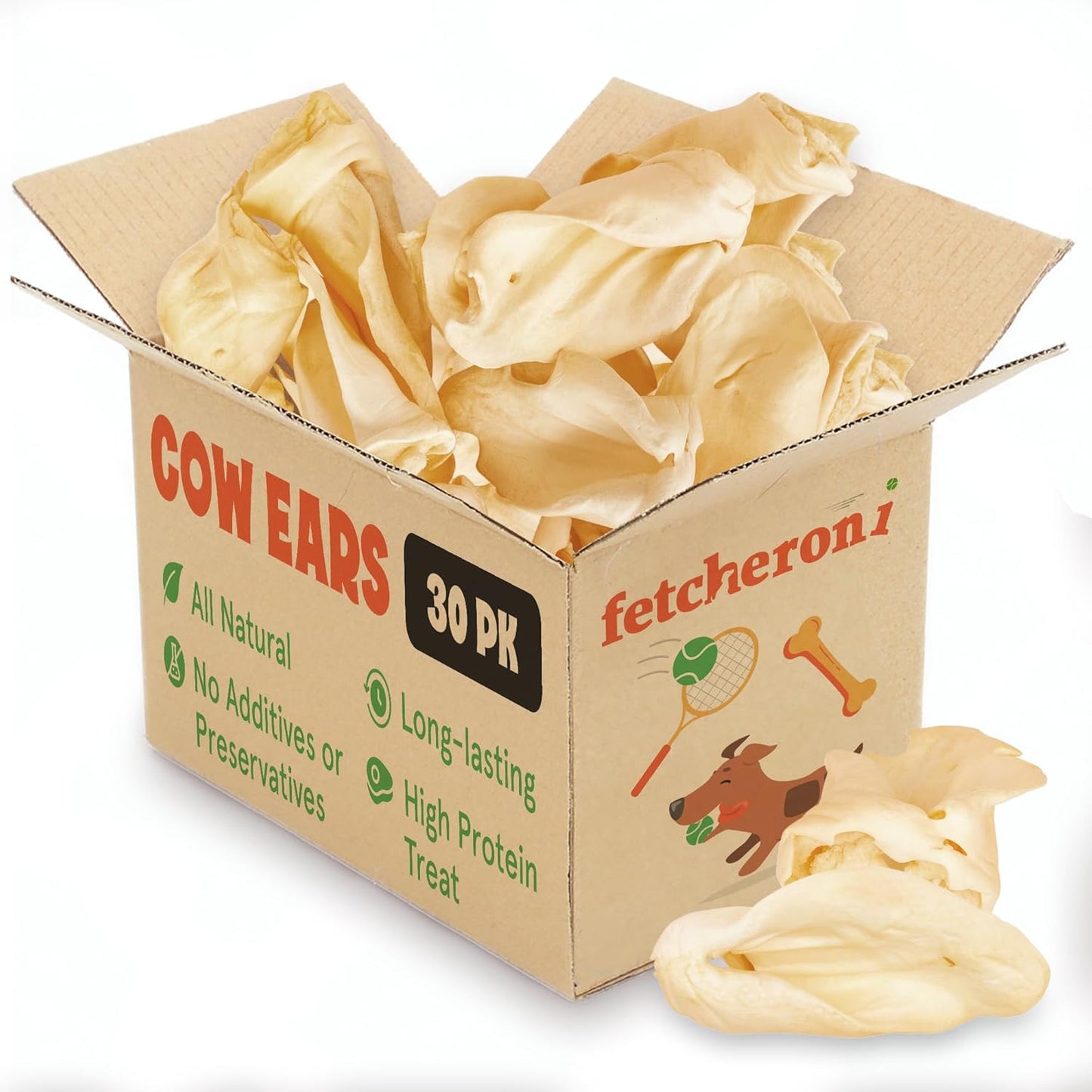 Cows-Ears-for-Dogs,-Thick-and-Large-Dog-Ears,-Single-Ingredient-No-327