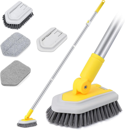 Lalafancy-Shower-Cleaning-Brush-with-Locking-Head,-3-in-1-3427