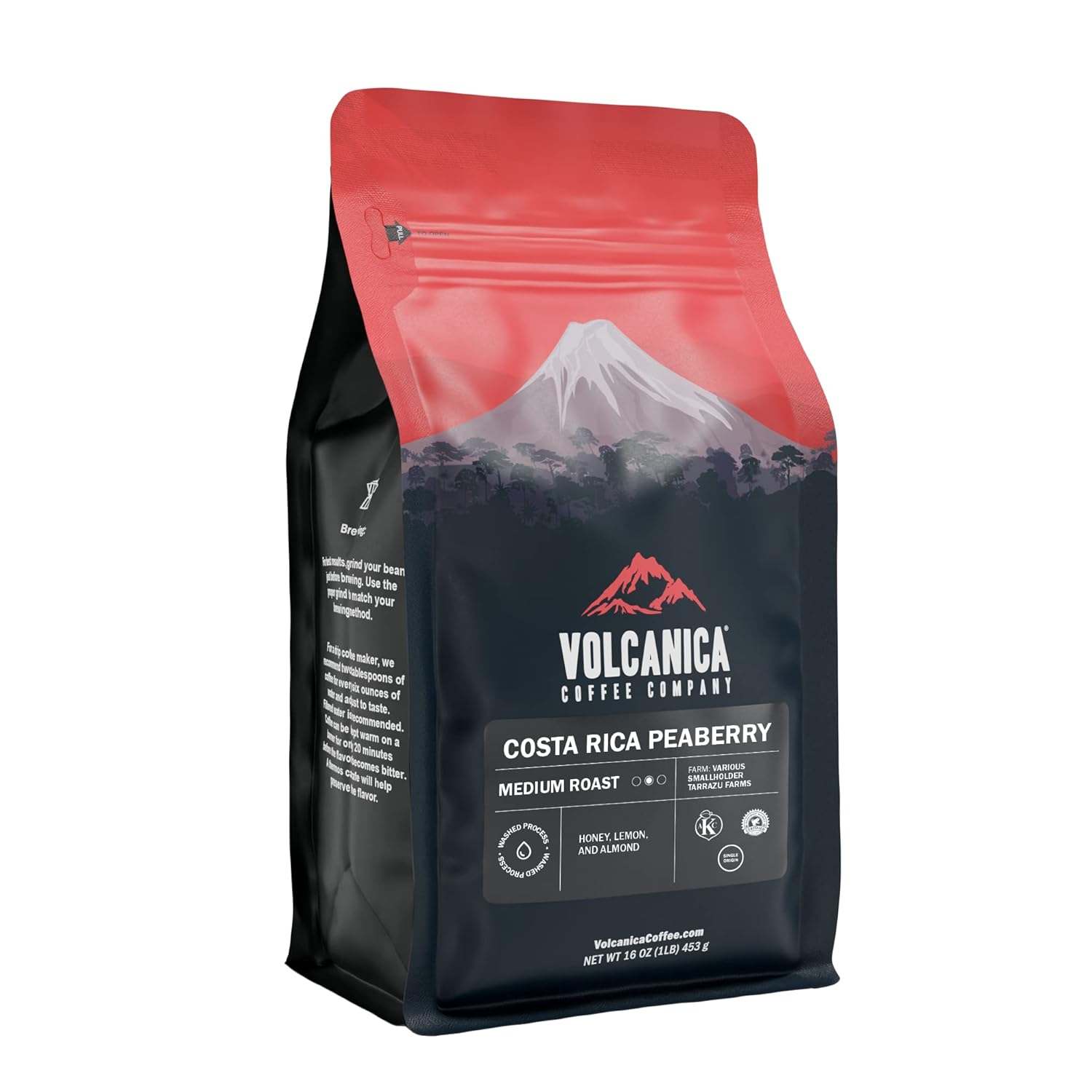 Costa-Rica-Peaberry-Coffee,-Whole-Bean,-Medium-Roast,-Fresh-Roasted,-16-ounce-----1856