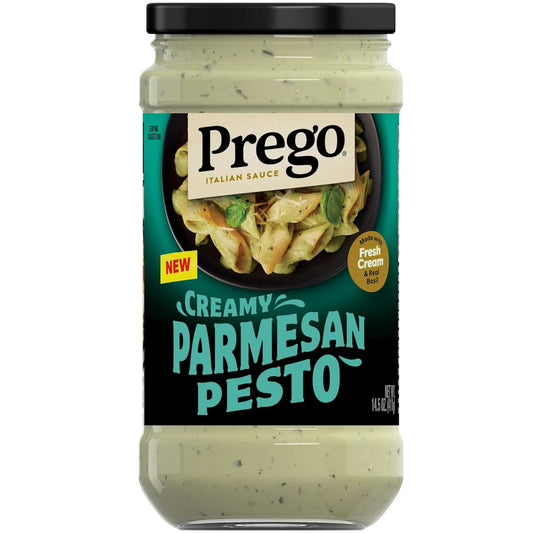 Prego-Creamy-Parmesan-Pesto-Pasta-Sauce,-3618