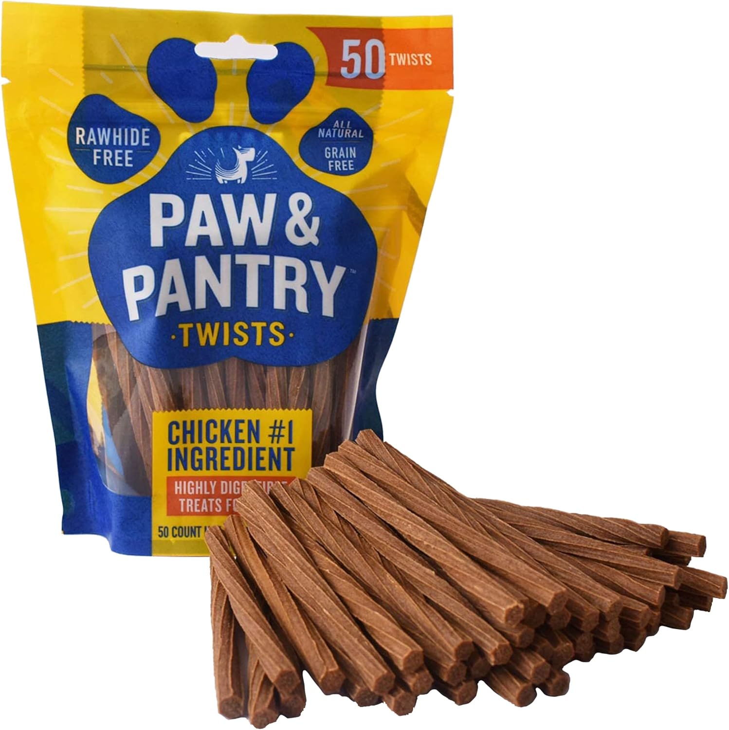 Paw-&-Pantry-5"-Soft-&-Chewy-USA-Chicken-Twists---Pack-50-1188
