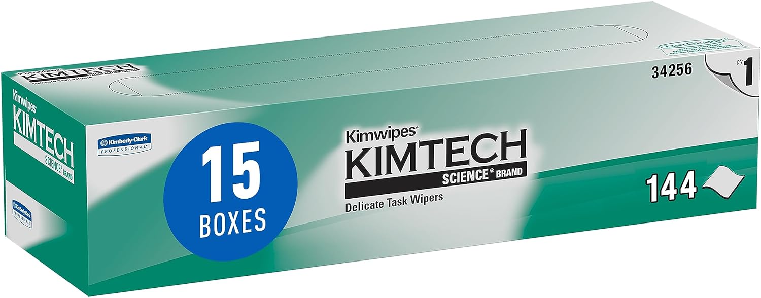 Kimtech-34256CT-Kimwipes-Delicate-Task-Wipers,-1-Ply,-14-45937-x-537