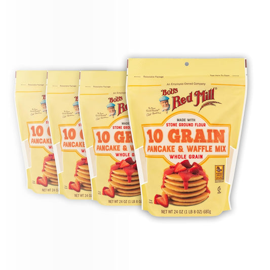 Bob's-Red-Mill-10-Grain-Pancake-Mix,-24oz-(4-Pack)-383