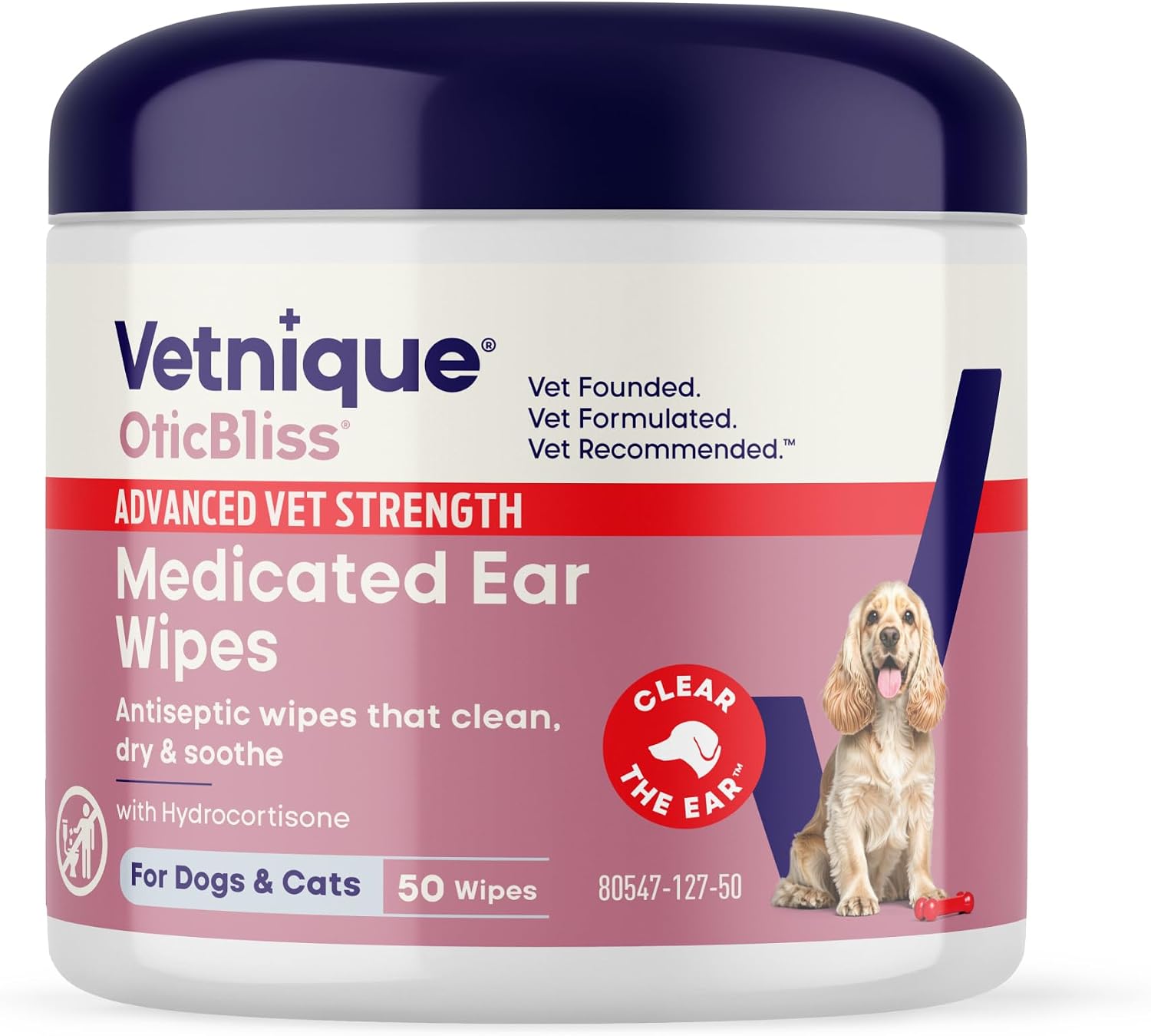 Vetnique-Oticbliss-Medicated-Dog-Ear-Wipes,-Yeast-&-Ear-Infection-Treatment-|-Antiseptic,-1216