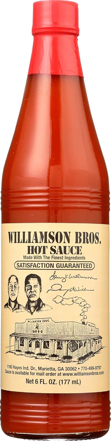 WILLIAMSON-BROTHERS-Hot-Sauce,-6-Fl-Oz-----------1010