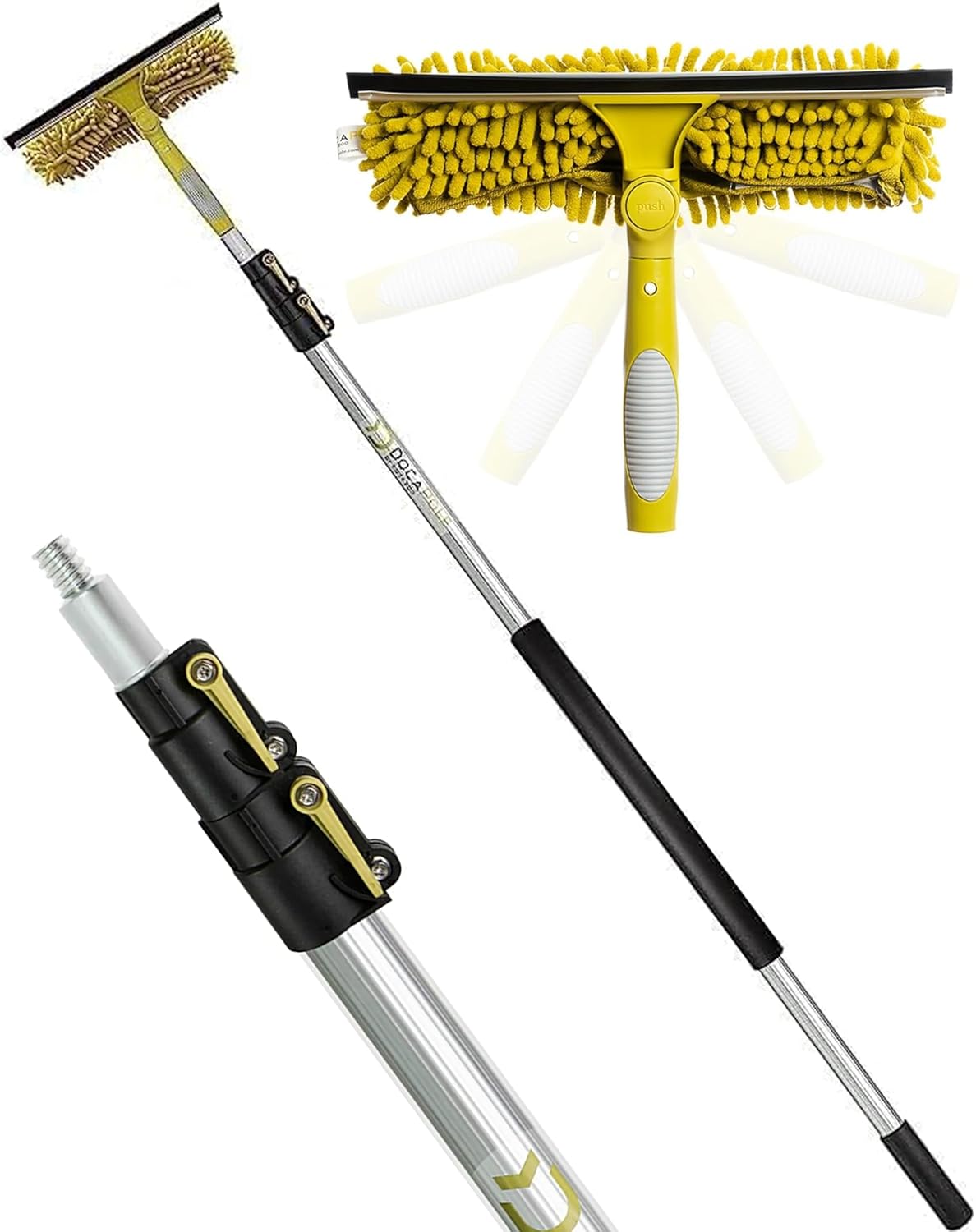 DOCA-Telescoping-Pole-45996-Ft---Extension-Pole-for-Cleaning,-3800
